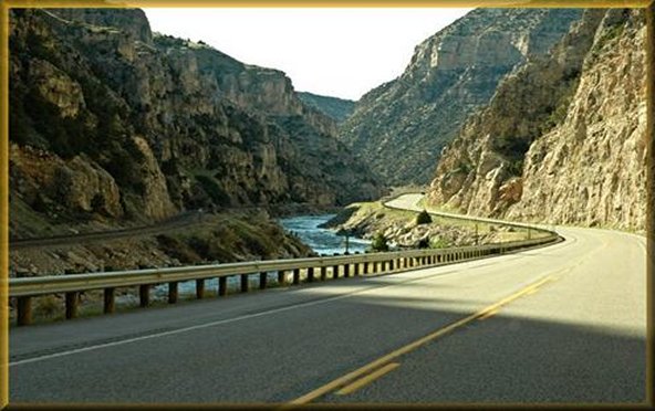 Wind River Canyon Thermopolis, Wy. - Courtesy of Heather Sanders